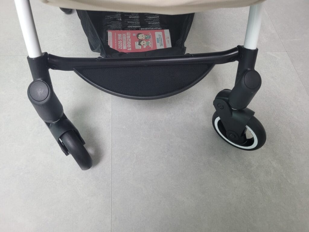 해밀턴 X1 플러스 유모차 온리베이비 세탁 후 상태(바퀴)